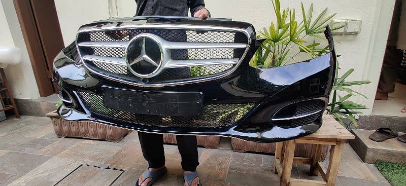 Mercedes E-class W212 2015 front rear bumber Grill and side skirts 1