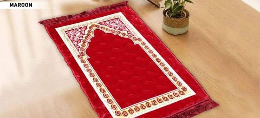 Velvet prayer mat 2