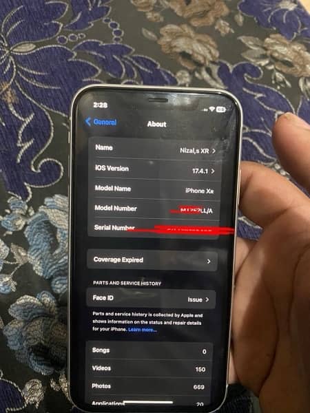 IPHONE XR 64gb jv condition 10/10 battery 82% 4