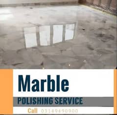 Marble Chips Tiles Concrete Floor Polish