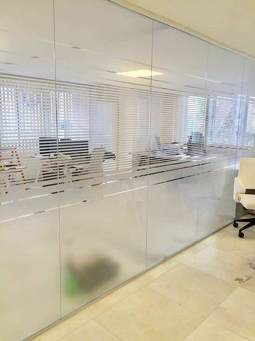 Glass Curtains/Glass work/classy luxury glass work/office glass cabin 2
