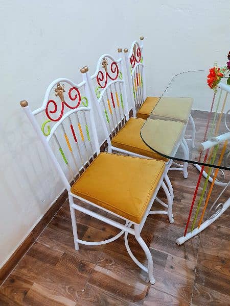 DINING TABLE 6 CHAIRS NEW CONDITION 4