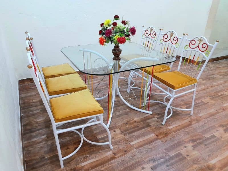 DINING TABLE 6 CHAIRS NEW CONDITION 6