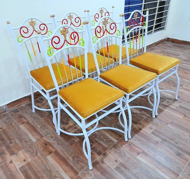 DINING TABLE 6 CHAIRS NEW CONDITION 15