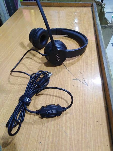 Noise Cancelling call Center headphones imported USB pin 4