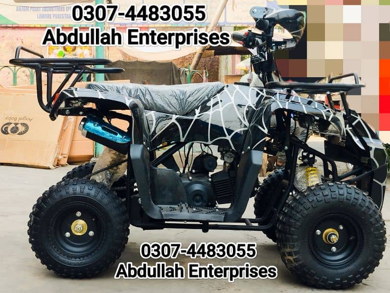 110c jeep Quad ATV Bike for sale delivery all Over Pak 5