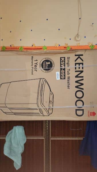 Kenwood Single Tub Washing Machine (KSW-899 Washer) 3