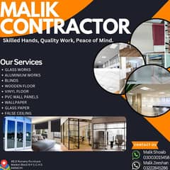 Malik Contractor Glass &Aluminium Works