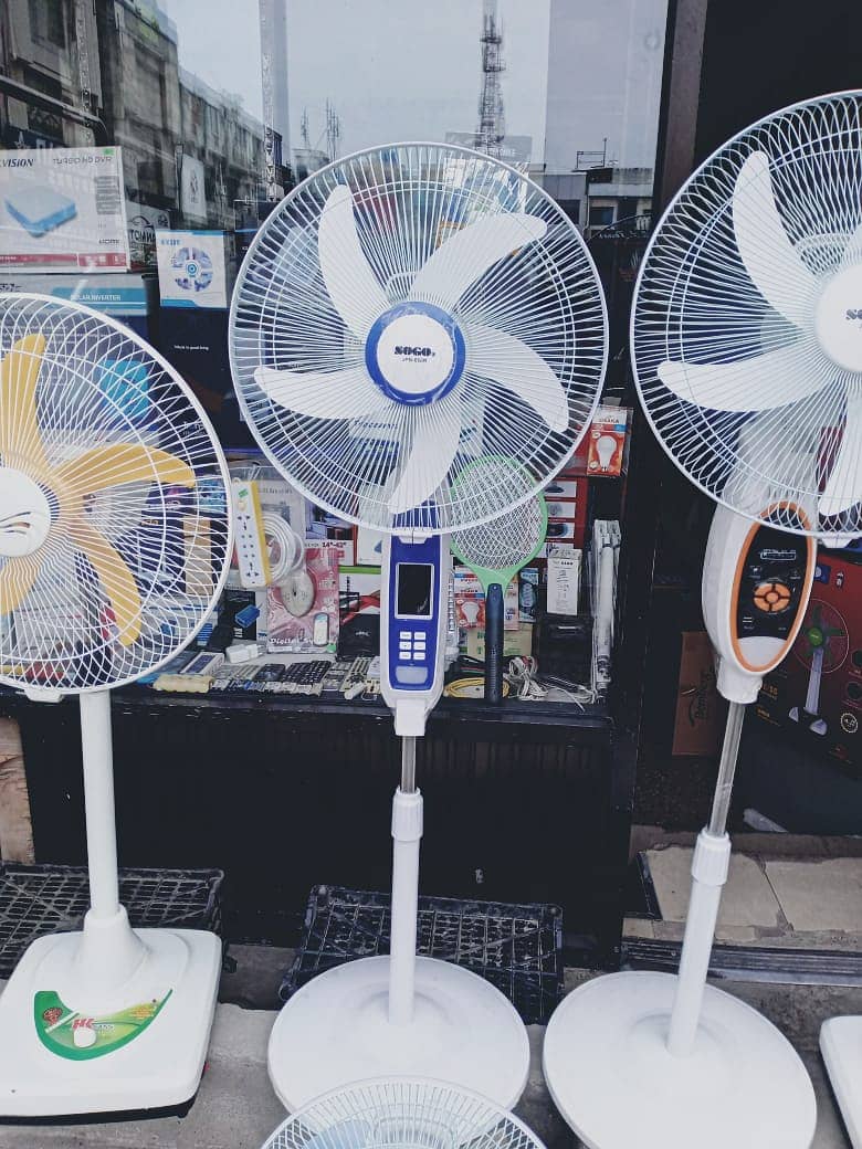 Rechargeable Fans Available 13