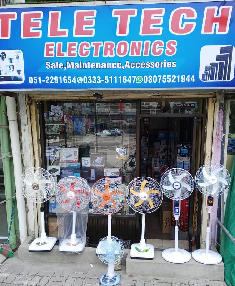 Rechargeable Fans Available 16