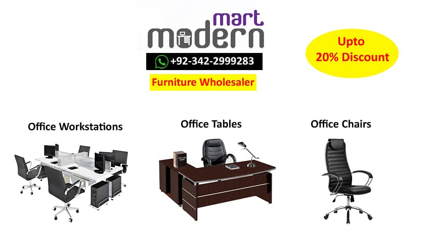 wholesale office table, office workstation, office chair in karachi 0