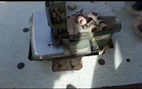 Baby piko overlock Machine. L52 pegasus Sewing machine made in Japan
