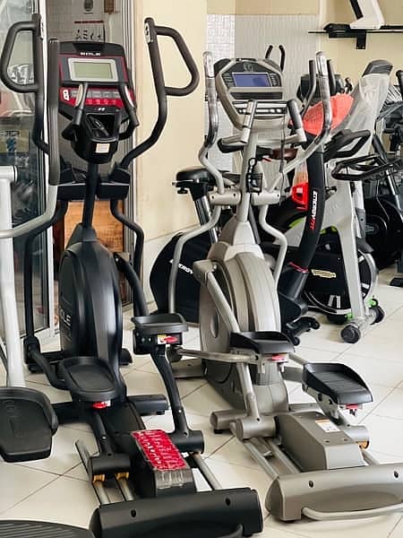 Exercise elliptical|treadmill |upright bike spin bike| cycle| 2