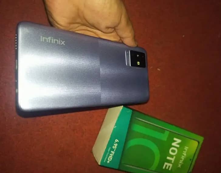 Infinix Note 10 (6/128) 7 inch Screen 33W Fast Charging 4