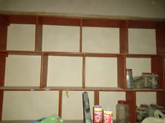 showcases and shelves for shops and stores