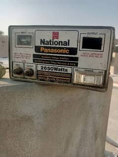 National stablizer 2650 volts
