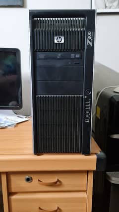 GAMING / RENDERING PC TOWER HP Z800, 16GB RAM, 8GB GRAPHICS CARD