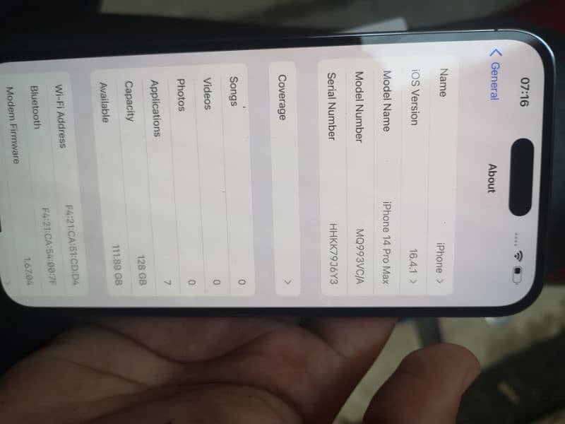 Iphone 14 pro Max Pta Provd deep purple 128gb 1