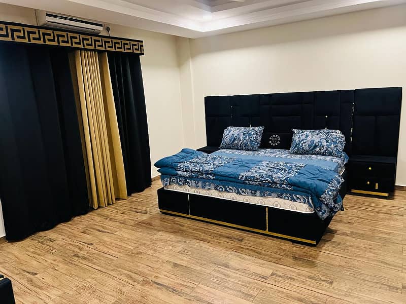 Brand new furnished 1 bedroom apartment for rent in phase 4 civic centre bahria town rawalpindi 2