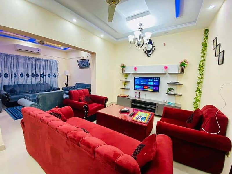 Brand new furnished 1 bedroom apartment for rent in phase 4 civic centre bahria town rawalpindi 4