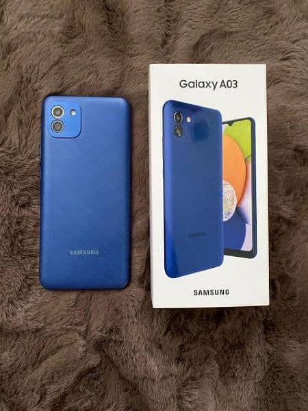 Samsung Galaxy A03 full Box with 10/10 Condition 1