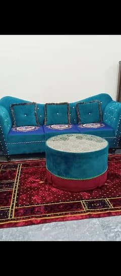 sofa and one table