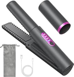 OBEST 2 in 1 Cordless Hair Curler, Mini Portable  The superior 4800mAh