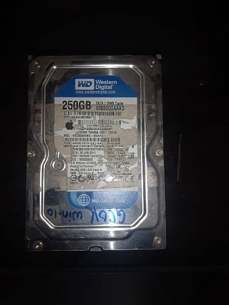 250 Wd hard disk for sale 0