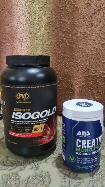 COMBO DEAL WHEY PROTEIN & CREATINE 0