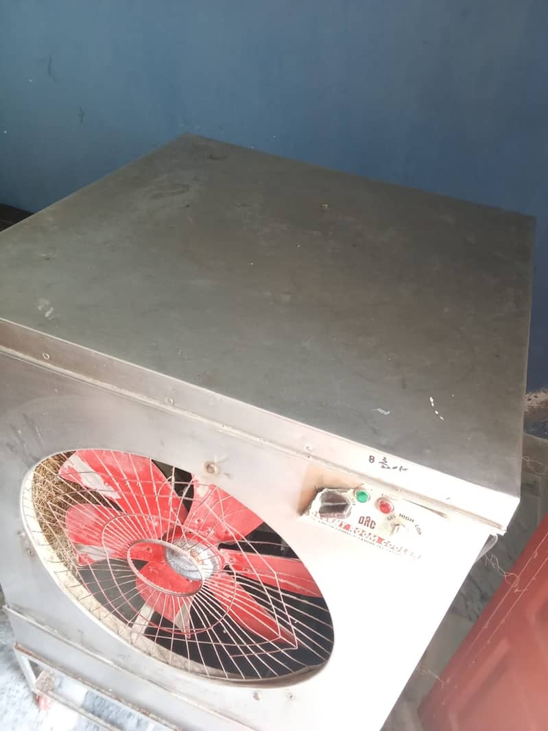 Body stainless steel Air cooler in working condition 3