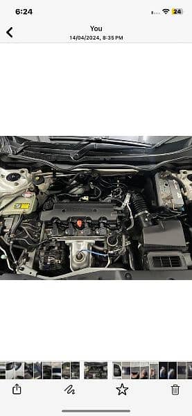 Honda Civic VTi Oriel Prosmatec 2019 bumper to bumper 03453540486 16