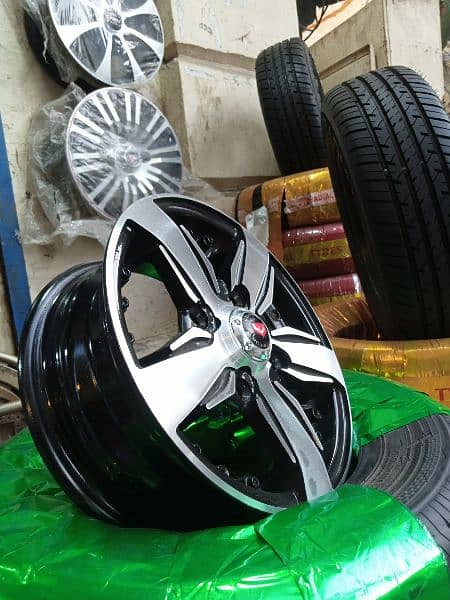 GENUINE ALLOY RIMS FOR HIROOF AND BOLAN 4