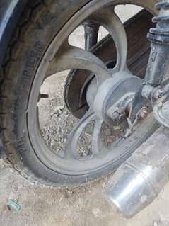 alloy wheels 70cc bike