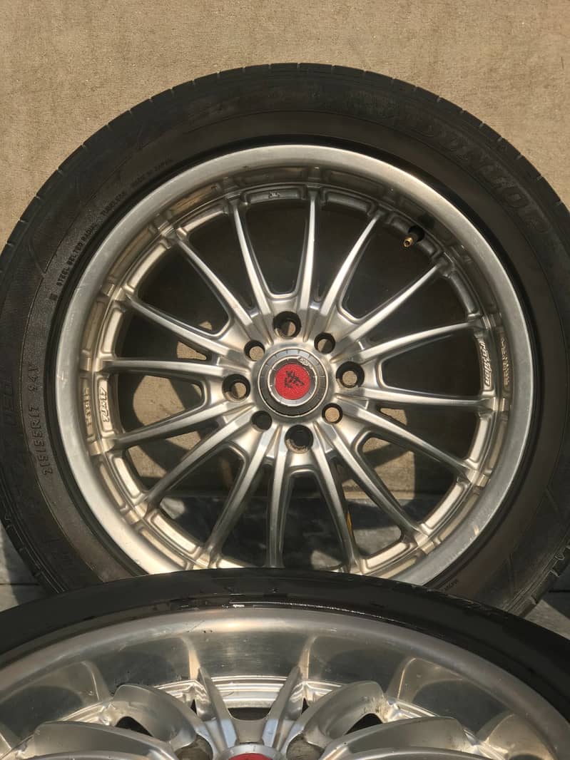 Alloy wheels 17'' with low profile tires 1