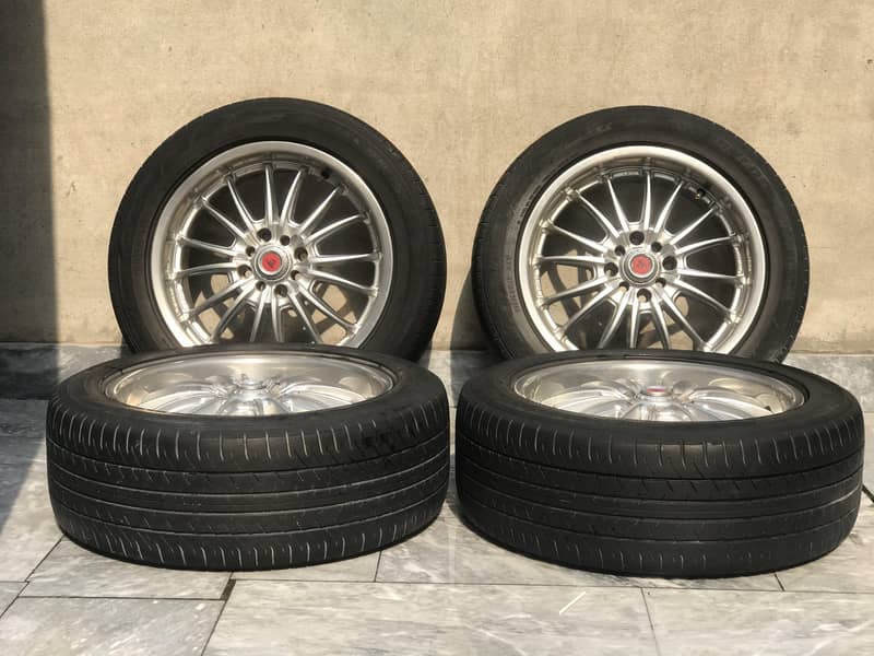 Alloy wheels 17'' with low profile tires 2