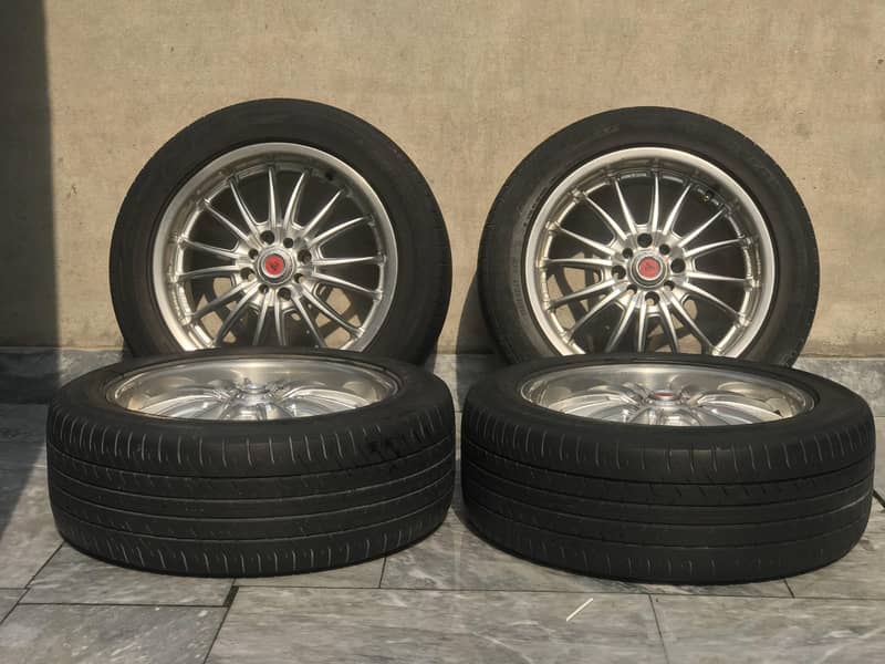 Alloy wheels 17'' with low profile tires 4