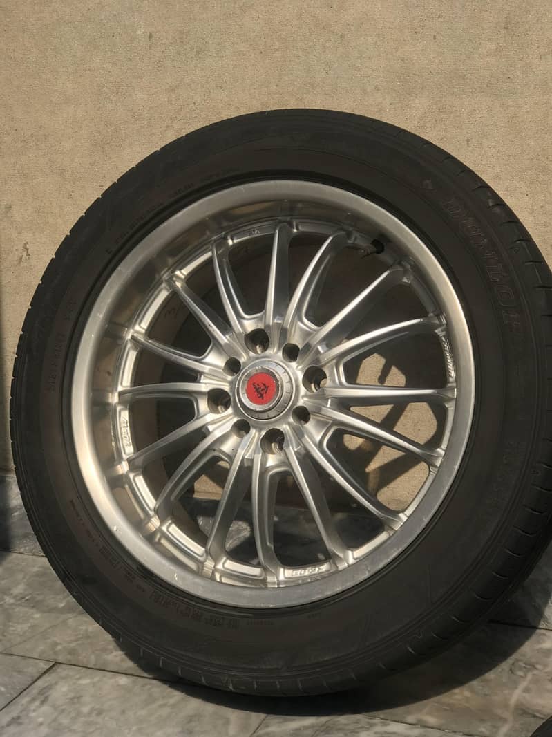 Alloy wheels 17'' with low profile tires 13