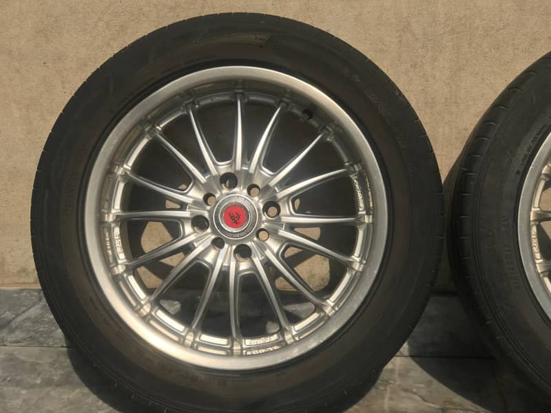 Alloy wheels 17'' with low profile tires 19