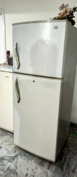 LG NO FROST REFRIGERATOR TWO DOORS IN GOOD RUNNING CONDITION FOR SALE. 3