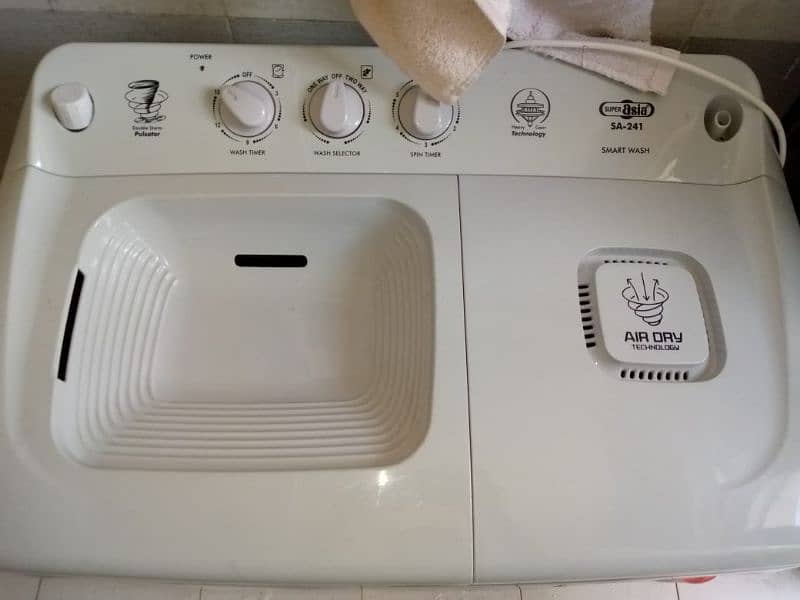 Super Asia washing and dryer for sale 2