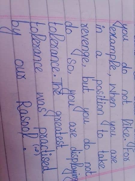 handwriting assignment 8