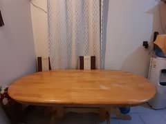 DICO WOOD DINING TABLE