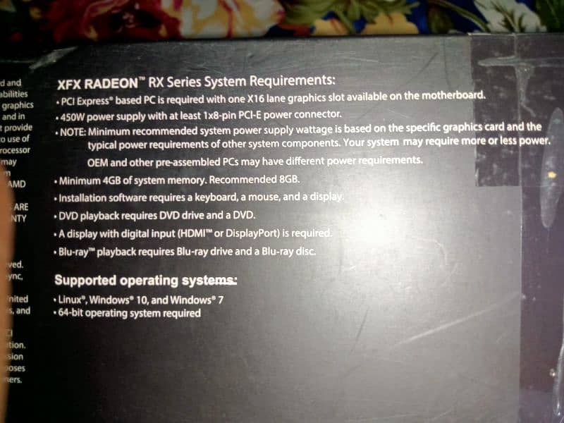 XFX Readon RX 580 8gb GDDr5 256bit GPU in excellent condition 16