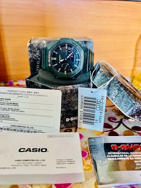 Casio G-Shock GA-2100FR-3A 4