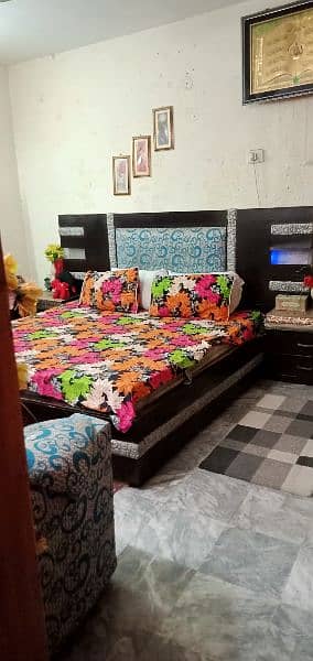 Bed set / Double bed / Single bed / Side tables 1