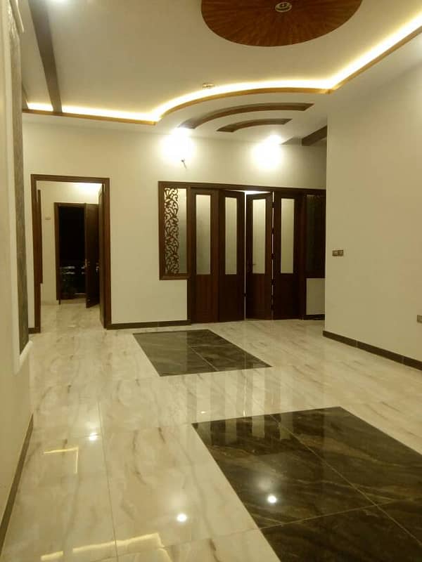 Brand New Luxury Ground Floor 3 Bed D/D 240 Yards Portion For Sale In Gulshan-E-Iqbal 1