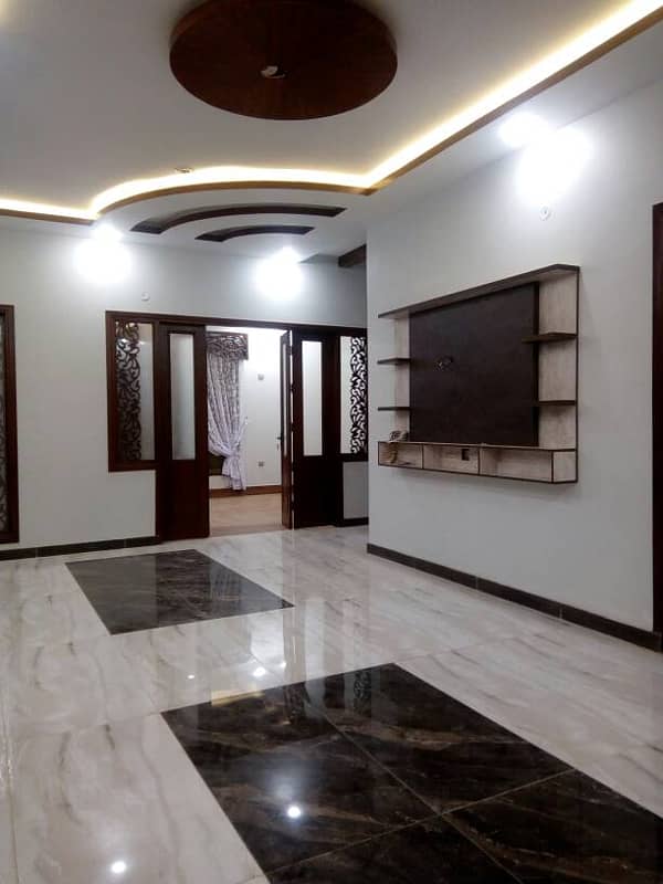 Brand New Luxury Ground Floor 3 Bed D/D 240 Yards Portion For Sale In Gulshan-E-Iqbal 5