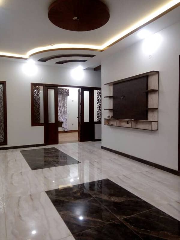Brand New Luxury Ground Floor 3 Bed D/D 240 Yards Portion For Sale In Gulshan-E-Iqbal 6