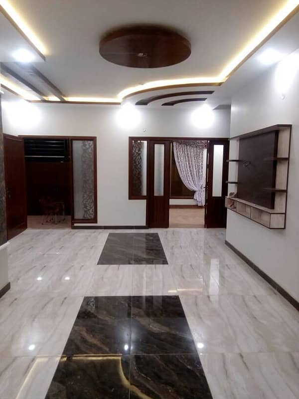 Brand New Luxury Ground Floor 3 Bed D/D 240 Yards Portion For Sale In Gulshan-E-Iqbal 7