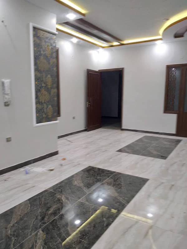 Brand New Luxury Ground Floor 3 Bed D/D 240 Yards Portion For Sale In Gulshan-E-Iqbal 10